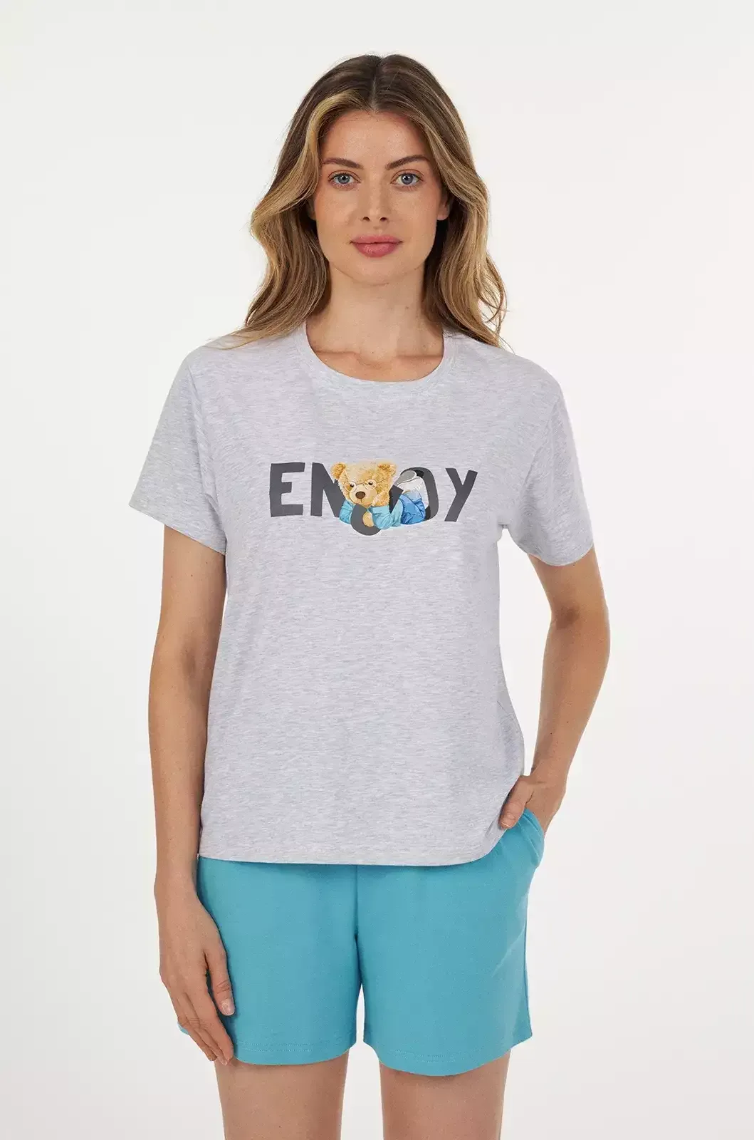 Піжама жіноча ENJOY сірий ELLEN
