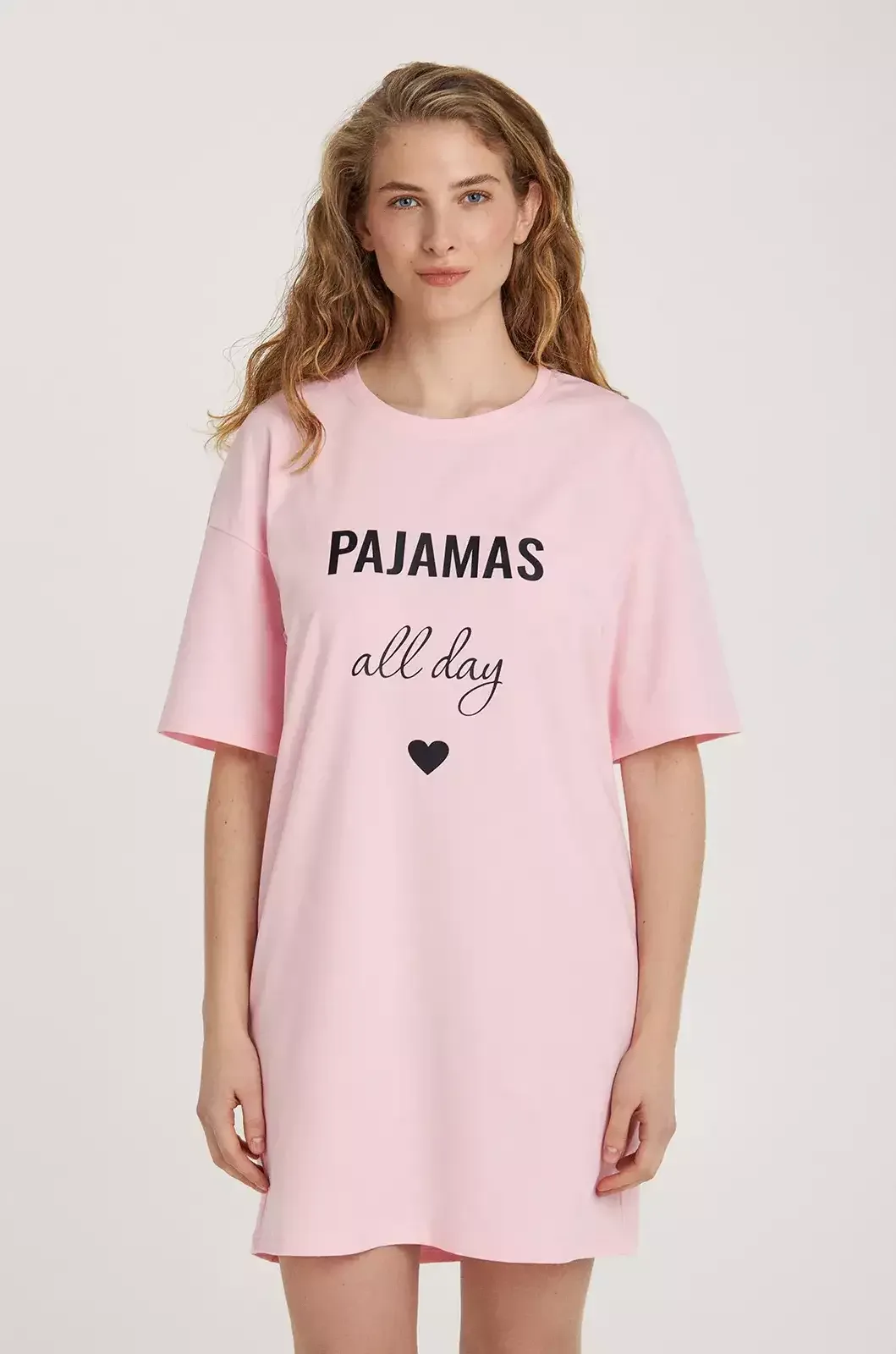 Сорочка нічна жіноча PAJAMAS рожевий ELLEN