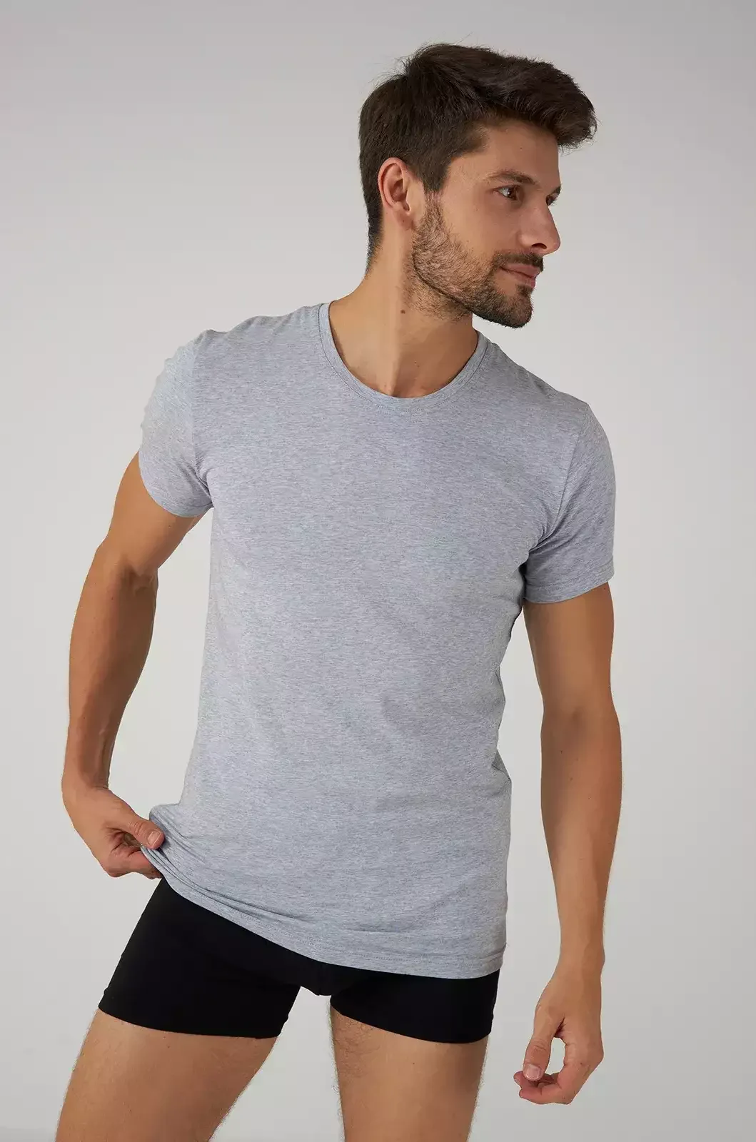 Футболка чоловіча MISTER COMFORT сірий ELLEN